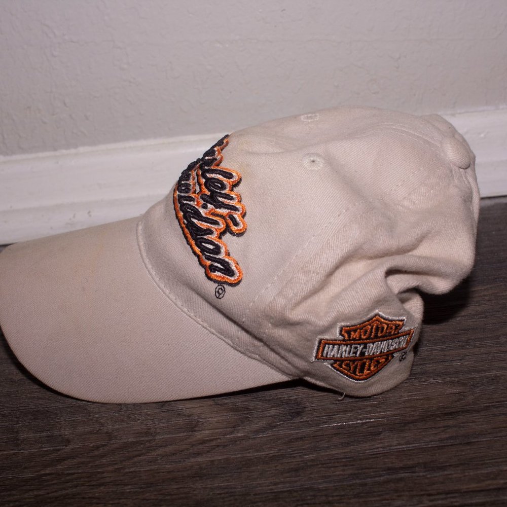 Harley Davidson Flame Strapback Hat - image 6